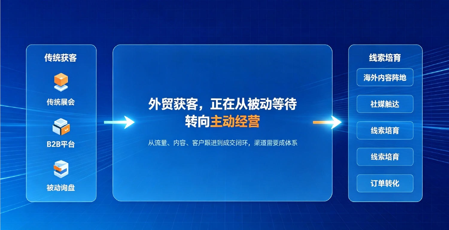 「外贸生意的玩法,已经悄悄换赛道了」专题海报